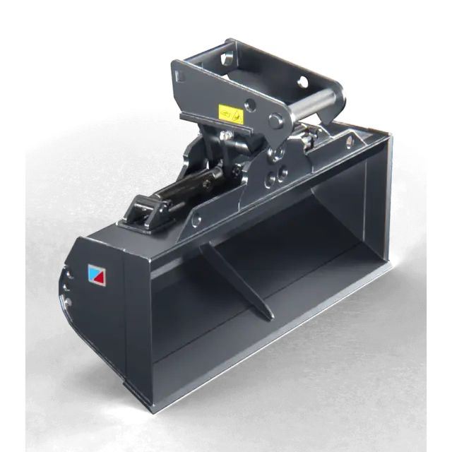 GBH - hydraulicznie odchylana łyżka skarpowa do minikoparek